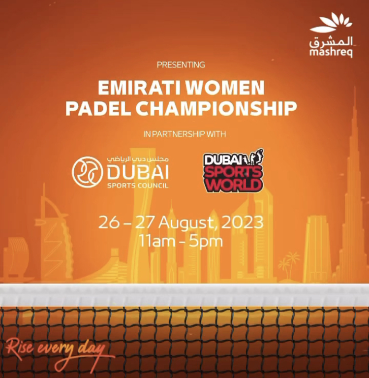 Open C Emirati Women Padel Championship At Dubai Sports World