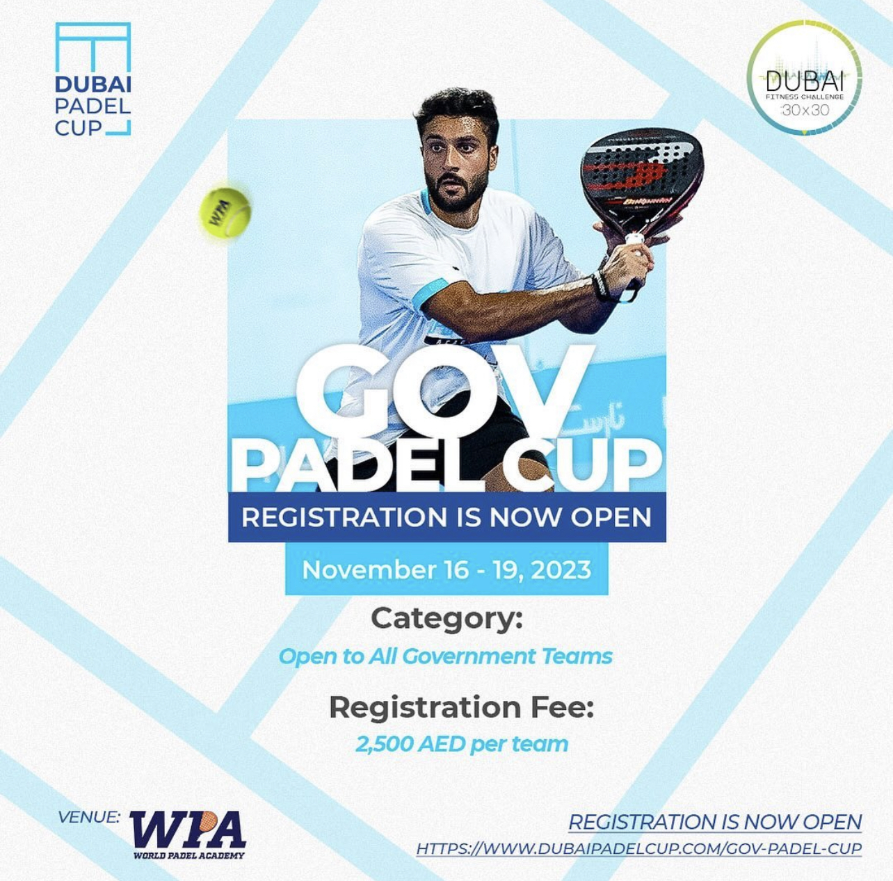 Dubai Padel Cup - Gov Padel Cup