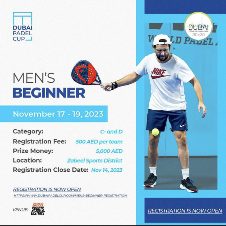 Dubai Padel Cup - Men's Beginner