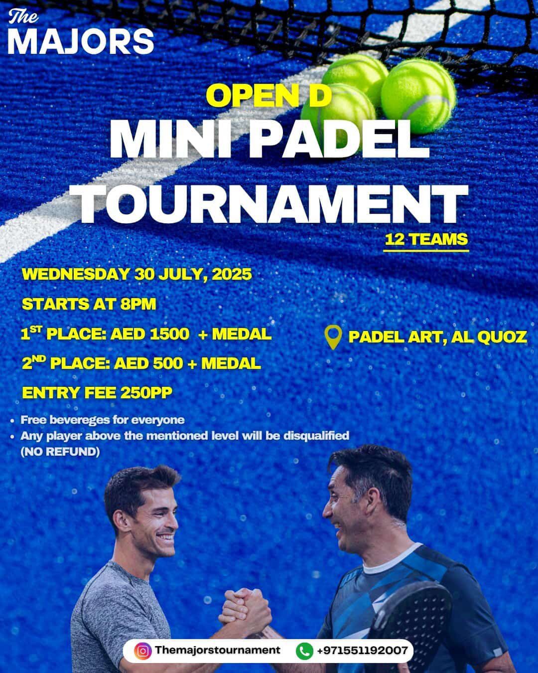 Open D Padel Art Tournament