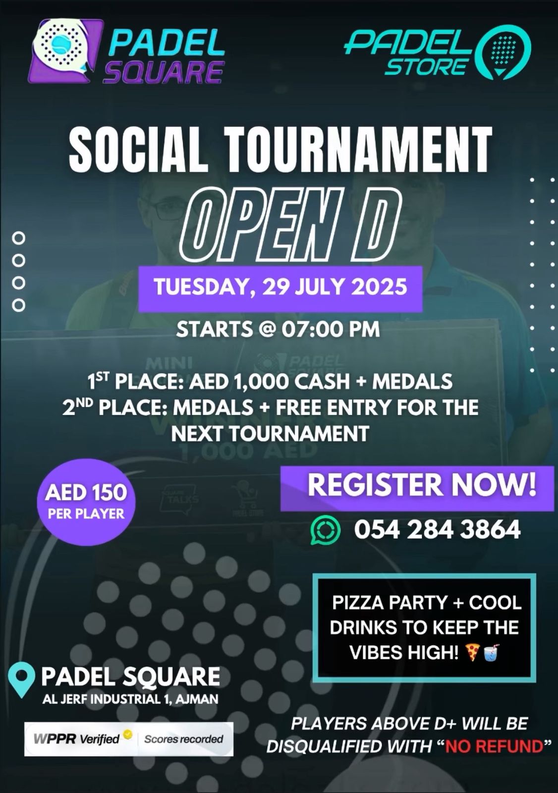 Open D Padel Square Tournament