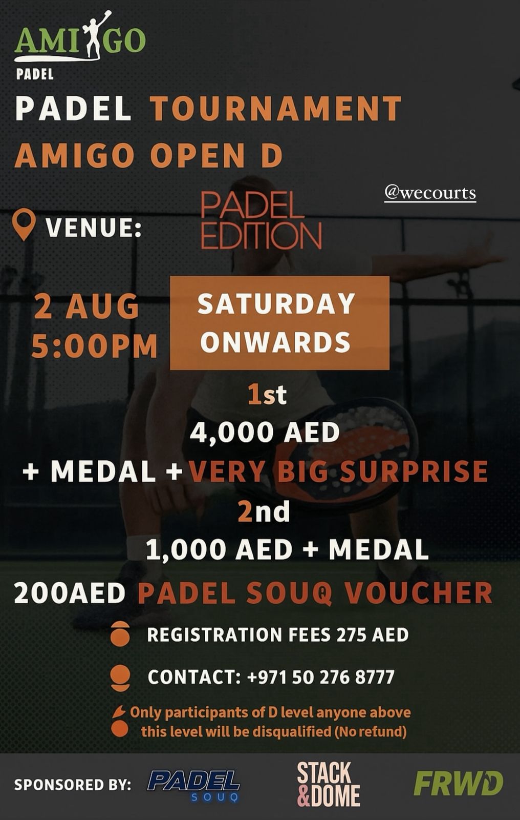 Open D Padel Edition Tournament